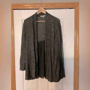 Green Envelope Open Front Cardigan Size 1X